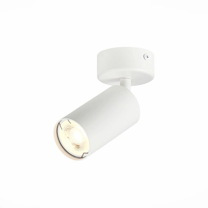 Светильник потолочный GU10, 1x50W L100xW100xH123 220V, без ламп, 10x5,4x16,8 см, цвет белый от компании Интернет-гипермаркет «MALL24» - фото 1