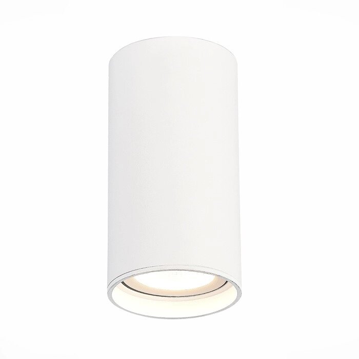 Светильник потолочный GU10, 1x50W L100xW100xH123 220V, без ламп, 14x7,5 см, цвет белый от компании Интернет-гипермаркет «MALL24» - фото 1