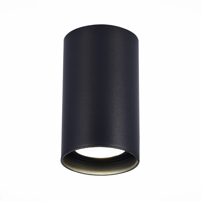 Светильник потолочный GU10, 1x50W L100xW100xH123 220V, без ламп, 15x9,5 см, цвет чёрный от компании Интернет-гипермаркет «MALL24» - фото 1