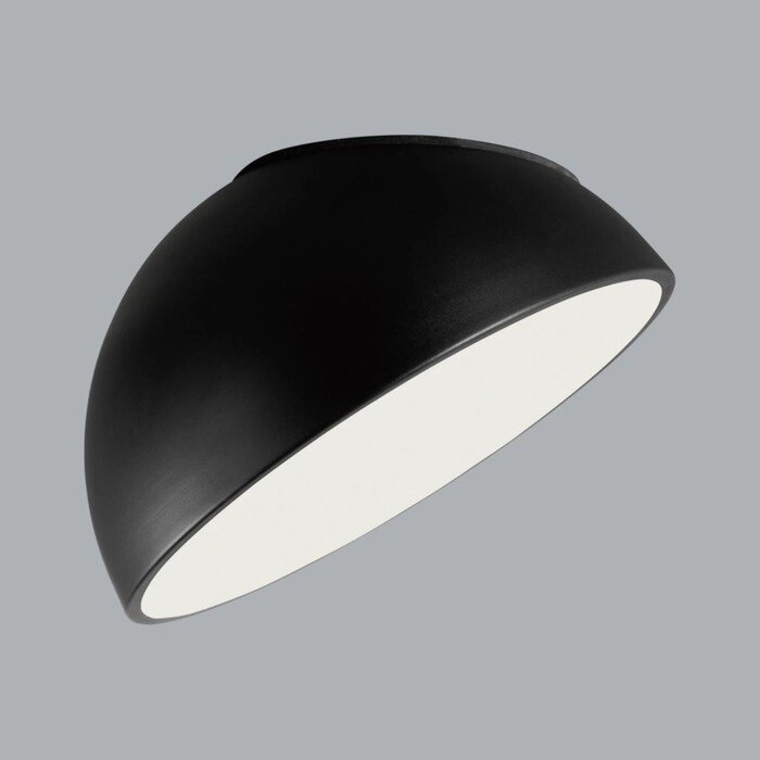 Светильник потолочный Sonex. Pluto black, 35Вт, Led, 150х300х300 мм, цвет белый, чёрный от компании Интернет-гипермаркет «MALL24» - фото 1