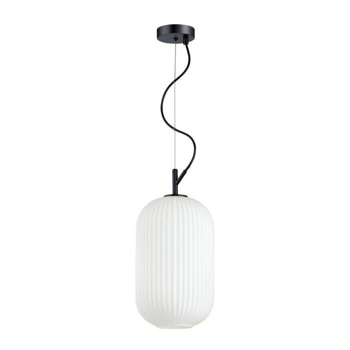 Светильник ROOFI, 1x60Вт E27, цвет чёрный, IP20 от компании Интернет-гипермаркет «MALL24» - фото 1