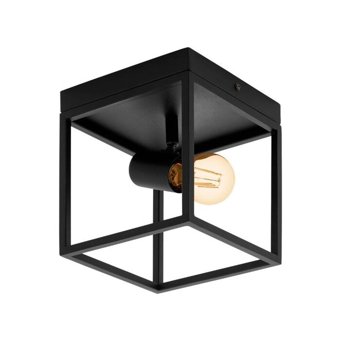 Светильник SILENTINA, 1x40Вт E27, цвет черный от компании Интернет-гипермаркет «MALL24» - фото 1