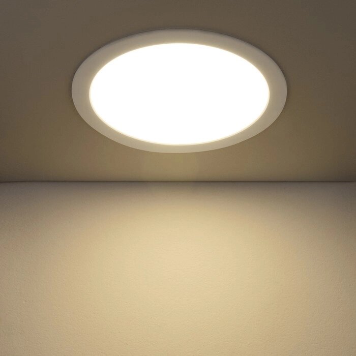 Светильник светодиодный DLR003, , 4200К, LED, цвет белый, d=275мм от компании Интернет-гипермаркет «MALL24» - фото 1