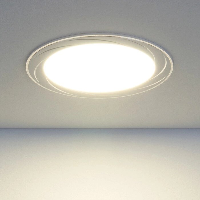 Светильник светодиодный DLR004, 12 Вт, 4200К, LED, цвет белый, d=170мм от компании Интернет-гипермаркет «MALL24» - фото 1