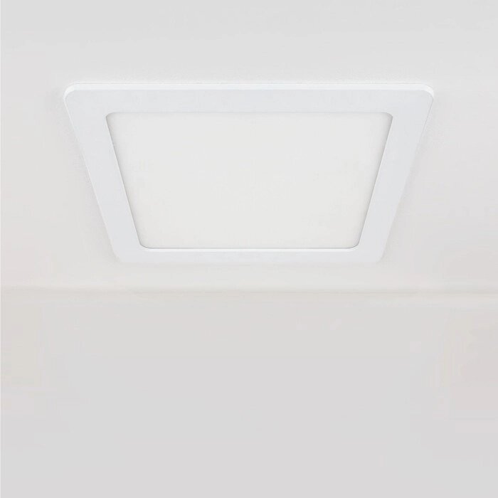 Светильник светодиодный DLS003, 24 Вт, 4200К, LED, цвет белый, d=275мм от компании Интернет-гипермаркет «MALL24» - фото 1