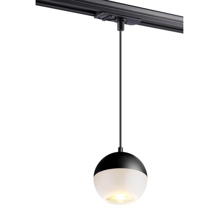 Светильник трековый GARN, 9Вт GU10, 1-Ф, цвет черный от компании Интернет-гипермаркет «MALL24» - фото 1