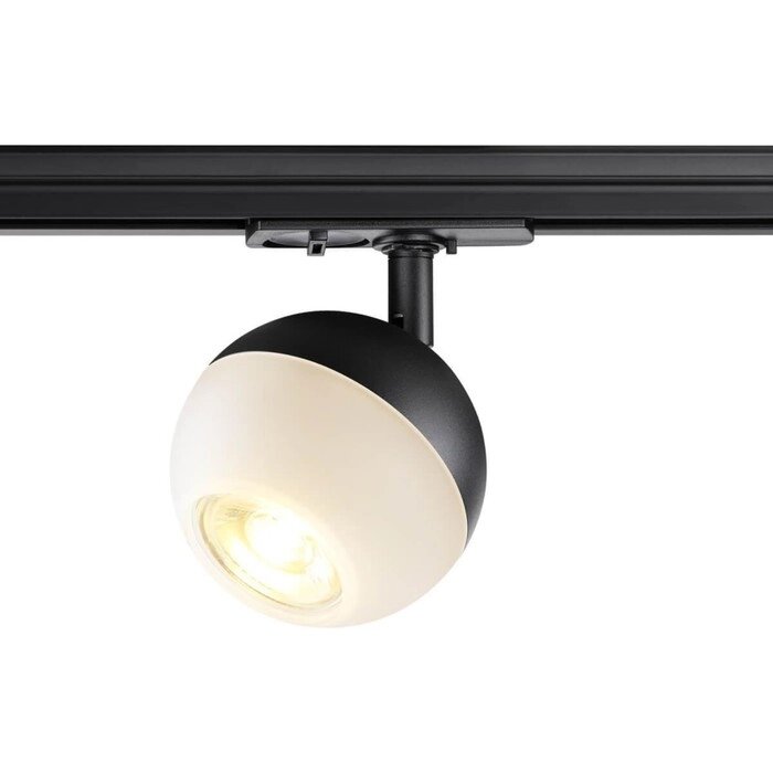 Светильник трековый GARN, 9Вт GU10, 1-Ф, цвет черный от компании Интернет-гипермаркет «MALL24» - фото 1