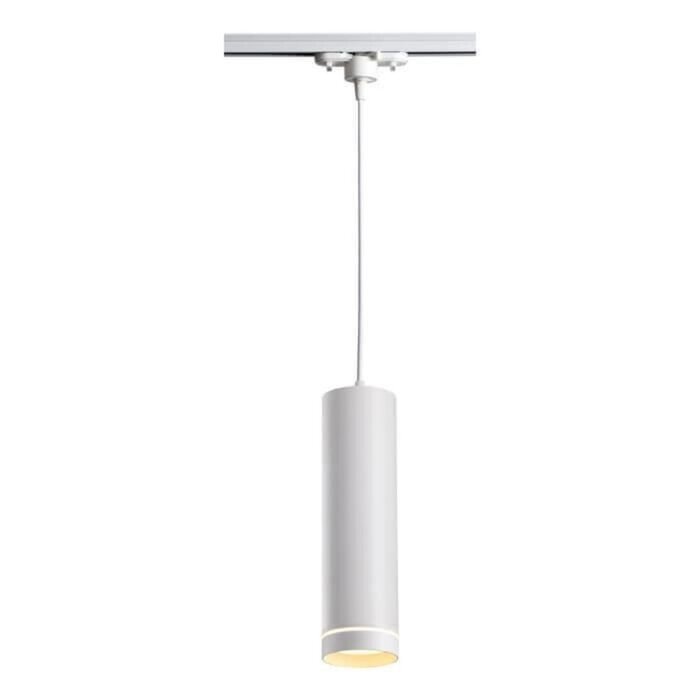 Светильник трековый PORT 1-Ф, 12Вт LED, 3000К, 540лм, цвет белый от компании Интернет-гипермаркет «MALL24» - фото 1