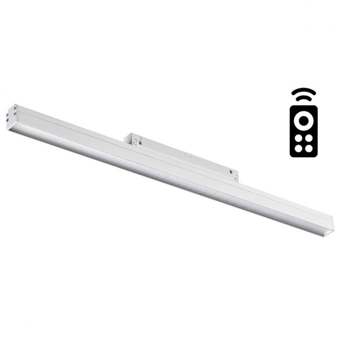 Светильник трековый SHINO 1-Ф, 24Вт LED, 3000-6500К, 1920лм, цвет белый от компании Интернет-гипермаркет «MALL24» - фото 1