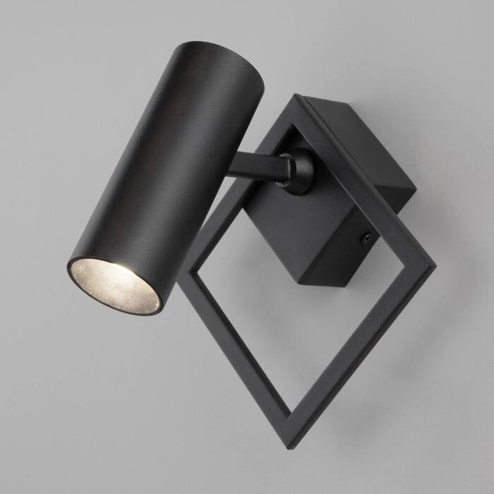 Светильник Turro, 10Вт LED, 800лм, 4200К, цвет чёрный от компании Интернет-гипермаркет «MALL24» - фото 1