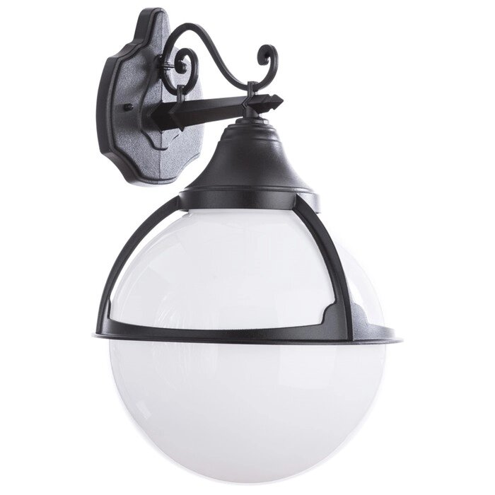 Светильник уличный MONACO, 75Вт, E27, IP44, цвет чёрный от компании Интернет-гипермаркет «MALL24» - фото 1