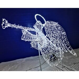 Светодиодная фигура "Ангел", объёмная, 180 х 100 х 100 см, 150 Вт