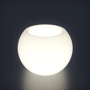 Светодиодная фигура светящееся кашпо "Sphere M", 82x70 см, 240В, IP65, БЕЛЫЙ