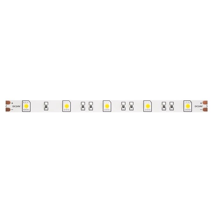 Светодиодная лента Led Strip 10161, 5000х10х2 мм, LED, 7,2Вт, 600Лм, 4000К, цвет белый от компании Интернет-гипермаркет «MALL24» - фото 1