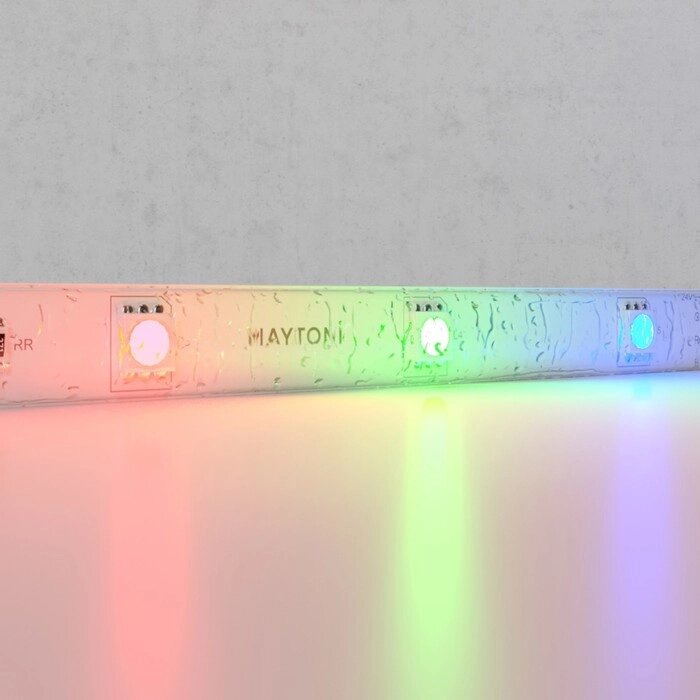 Светодиодная лента Maytoni Led Strip 10167, 24В, 5 м, IP65, 5050, 7,2 Вт/м, 10х2,3, RGB от компании Интернет-гипермаркет «MALL24» - фото 1