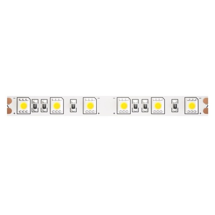 Светодиодная лента Maytoni Led Strip 10170, 24В, 5 м, IP20, 5050, 14,4 Вт/м, 10х2, 6000К, монохром от компании Интернет-гипермаркет «MALL24» - фото 1