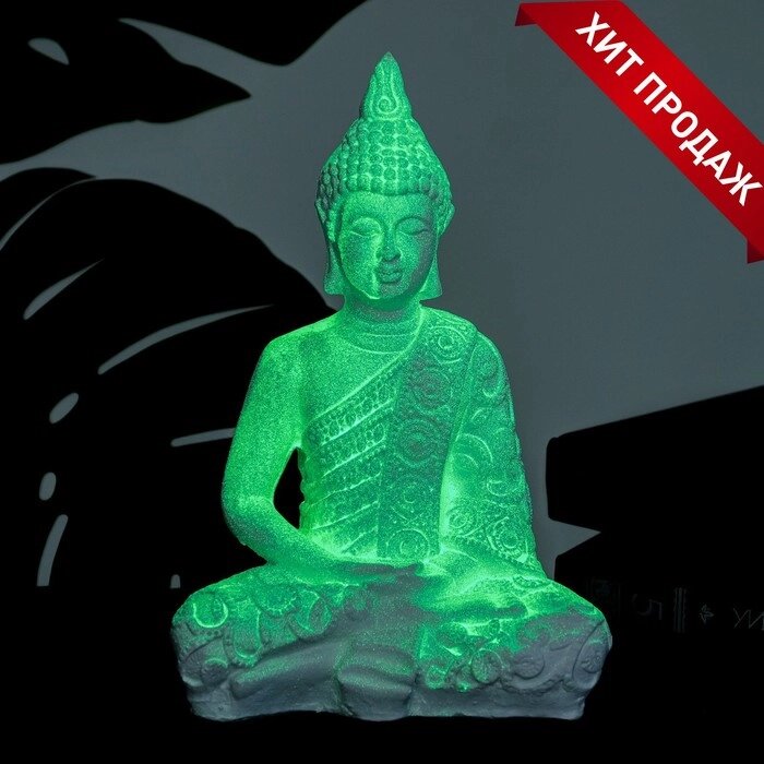 Светящаяся фигура "Будда малый" 24х16х10см от компании Интернет-гипермаркет «MALL24» - фото 1