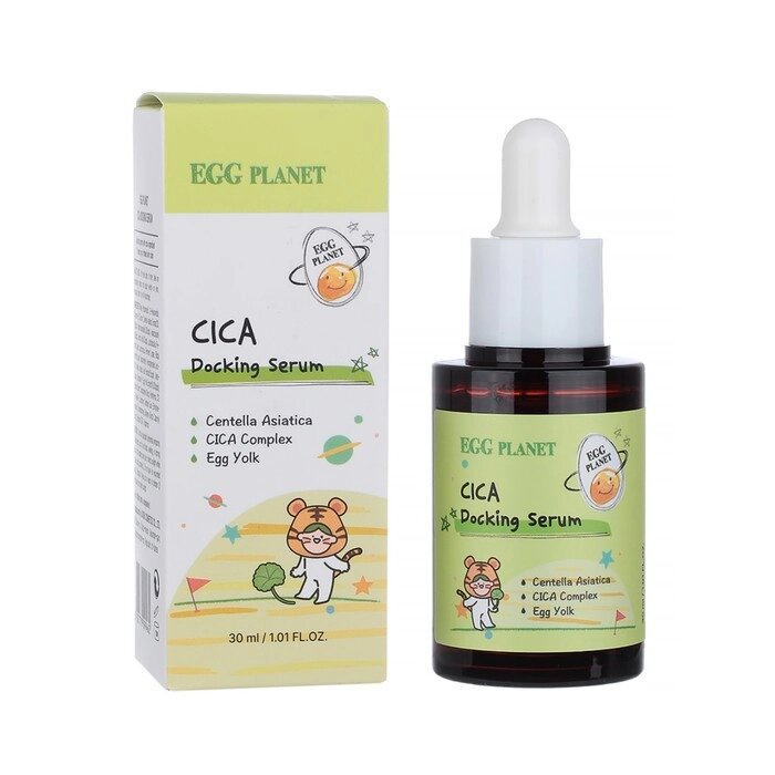 Сыворотка для лица Daeng Gi Meo Ri Egg Planet Cica Docking Serum, 30 мл от компании Интернет-гипермаркет «MALL24» - фото 1