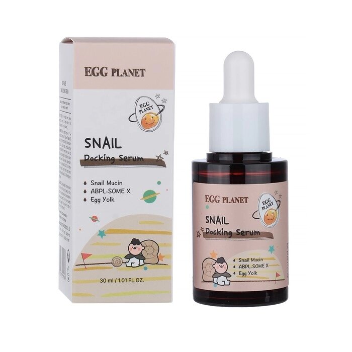 Сыворотка для лица Daeng Gi Meo Ri Egg Planet Snail Docking Serum, 30 мл от компании Интернет-гипермаркет «MALL24» - фото 1