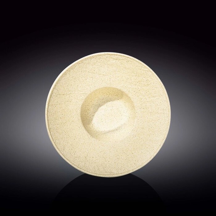 Тарелка глубокая, цвет песочный, d=24 см, 200 мл от компании Интернет-гипермаркет «MALL24» - фото 1