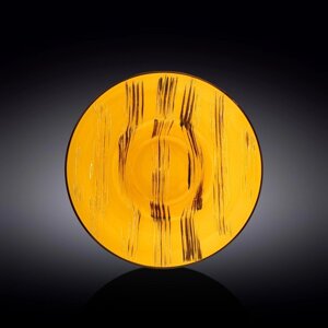 Тарелка глубокая Scratch, цвет жёлтый, d=25.5 см, 1.5 л