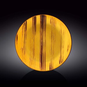 Тарелка глубокая Scratch, цвет жёлтый, d=28.5 см, 500 мл