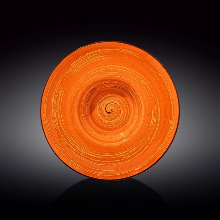 Тарелка глубокая Spiral, цвет оранжевый, d=27 см, 250 мл от компании Интернет-гипермаркет «MALL24» - фото 1