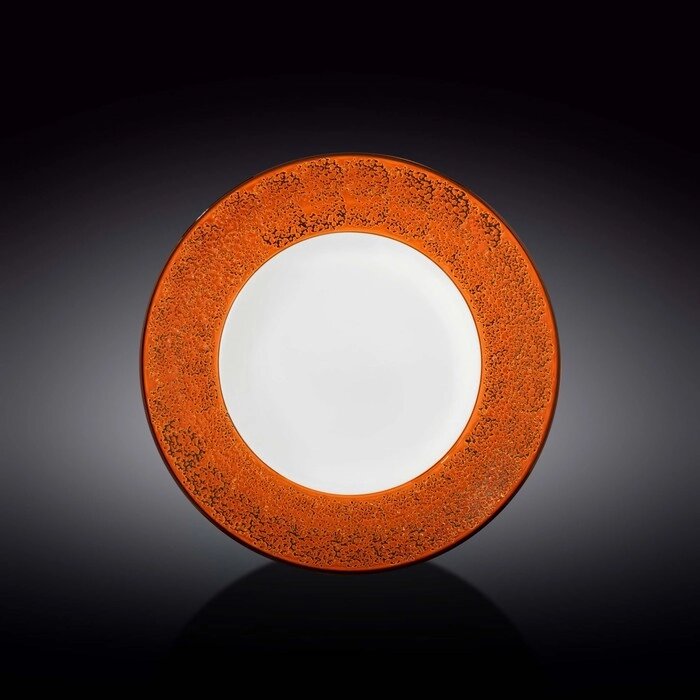 Тарелка глубокая Splach, цвет оранжевый, d=25.5 см, 350 мл от компании Интернет-гипермаркет «MALL24» - фото 1