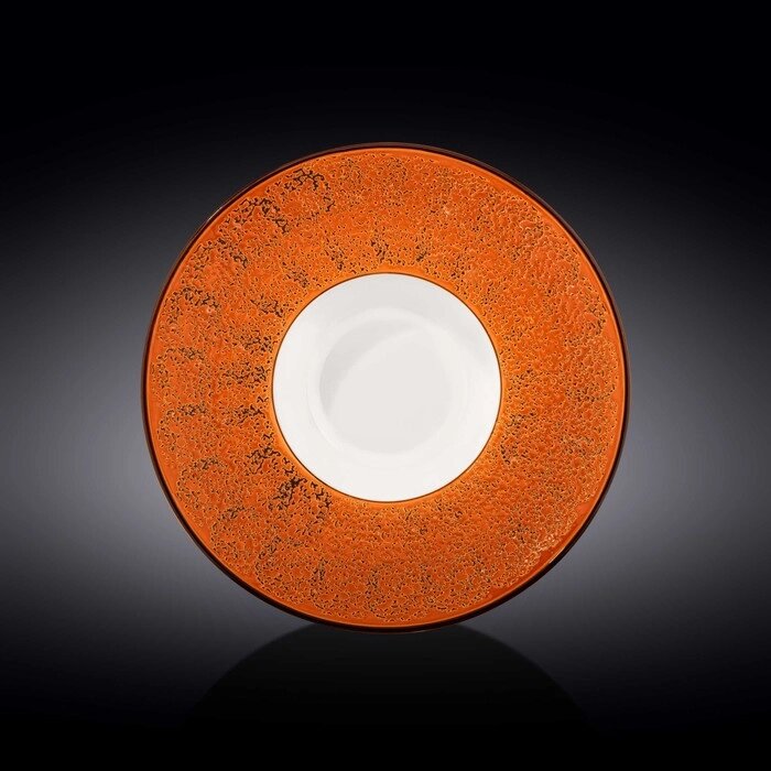 Тарелка глубокая Splach, цвет оранжевый, d=27 см, 250 мл от компании Интернет-гипермаркет «MALL24» - фото 1