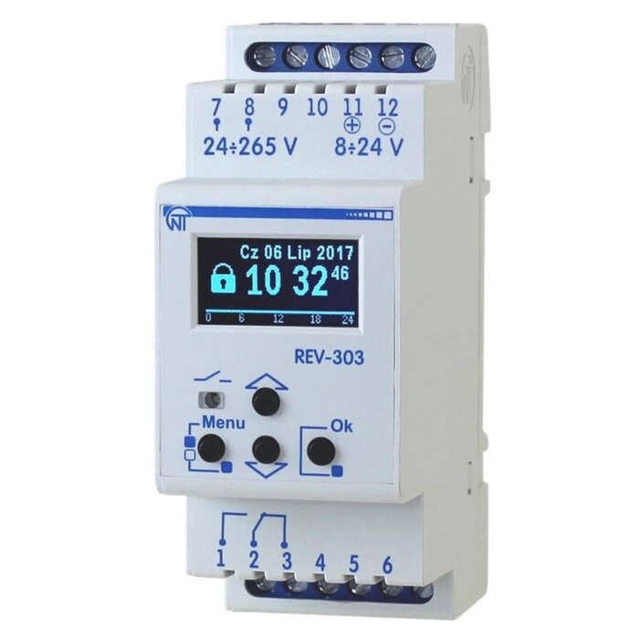 Таймер программируемый многофункц. РЭВ-303 НовАтек-Электро 3425604303 от компании Интернет-гипермаркет «MALL24» - фото 1