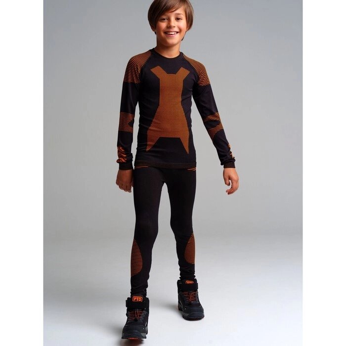 Термокомплект для мальчика: брюки, толстовка, рост 128-134 см от компании Интернет-гипермаркет «MALL24» - фото 1