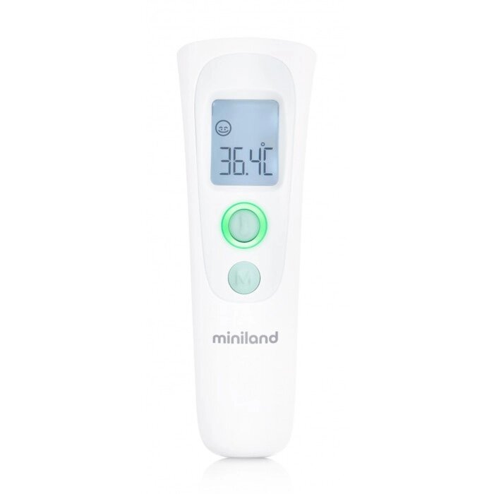 Термометр электронный Miniland Thermoadvanced Easy, бесконтактный, память от компании Интернет-гипермаркет «MALL24» - фото 1