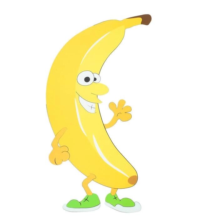 Термонаклейка "Банан", 28 х 15 см, набор 10 шт. от компании Интернет-гипермаркет «MALL24» - фото 1