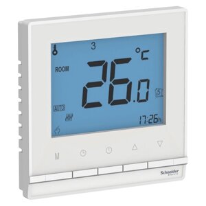 Термостат электронный AtlasDesign 16А для теплого пола с датчиком +5град. C +35град. C в сборе