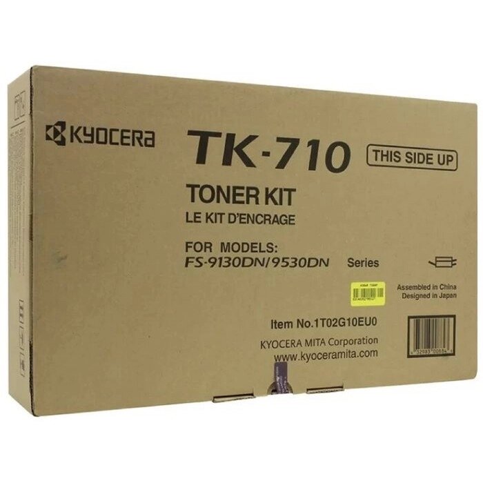 Тонер Картридж Kyocera TK-710 черный для Kyocera FS-9130/9530ВТ (40000стр.) от компании Интернет-гипермаркет «MALL24» - фото 1