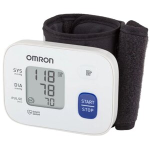 Тонометр на запястье OMRON RS1 HEM-6120-RU, автоматический, манжета 13.5-21.5, 2хААА