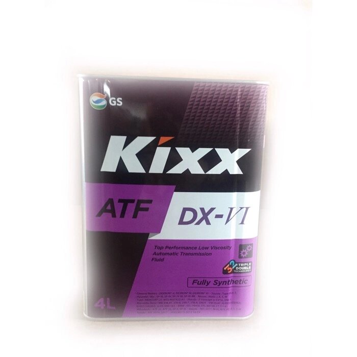Трансмиссионная жидкость Kixx ATF DX-VI, 4 л от компании Интернет-гипермаркет «MALL24» - фото 1
