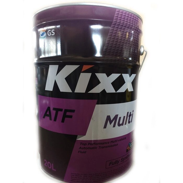 Трансмиссионная жидкость Kixx ATF Multi, 20 л от компании Интернет-гипермаркет «MALL24» - фото 1