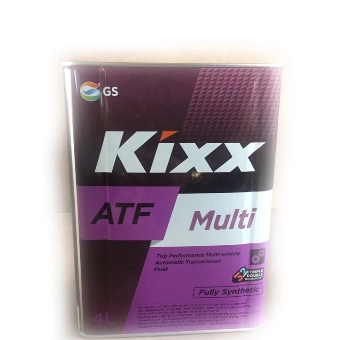 Трансмиссионная жидкость Kixx ATF Multi, 4 л мет. от компании Интернет-гипермаркет «MALL24» - фото 1