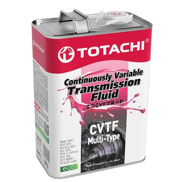 Трансмиссионная жидкость Totachi ATF CVT MULTI-TYPE, 4 л от компании Интернет-гипермаркет «MALL24» - фото 1