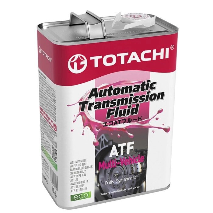 Трансмиссионная жидкость Totachi ATF MULTI-VEHICLE, 4 л от компании Интернет-гипермаркет «MALL24» - фото 1