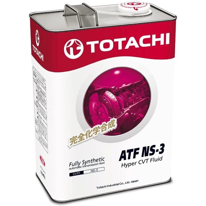 Трансмиссионная жидкость Totachi ATF NS-3, 4 л от компании Интернет-гипермаркет «MALL24» - фото 1