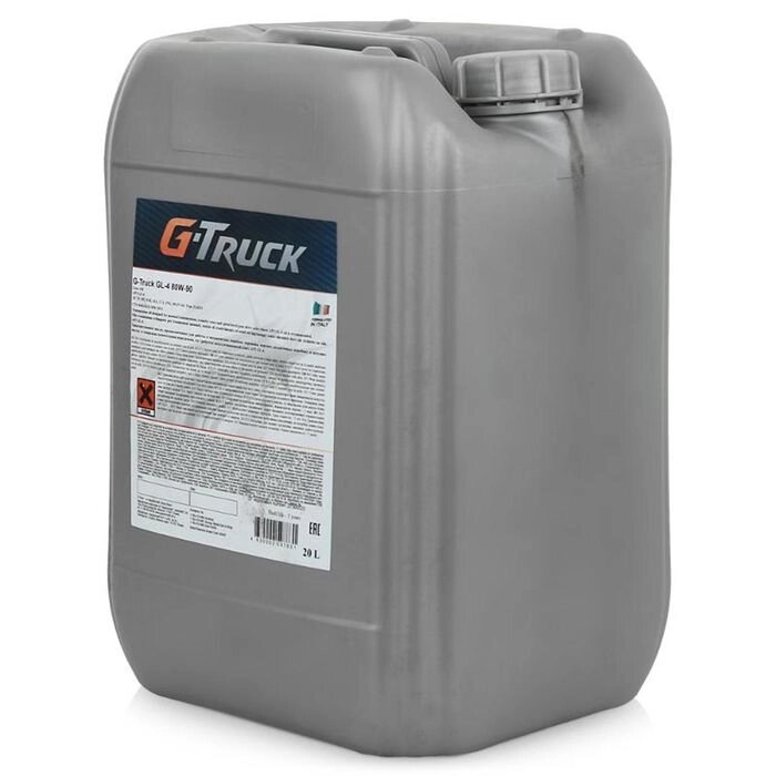 Трансмиссионное масло G-Truck GL-4 80W-90, 20 л от компании Интернет-гипермаркет «MALL24» - фото 1