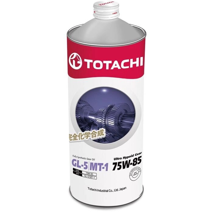 Трансмиссионное масло Totachi Ultra Hypoid Gear Fully Syn GL-5/MT-1 75/85, 1 л от компании Интернет-гипермаркет «MALL24» - фото 1