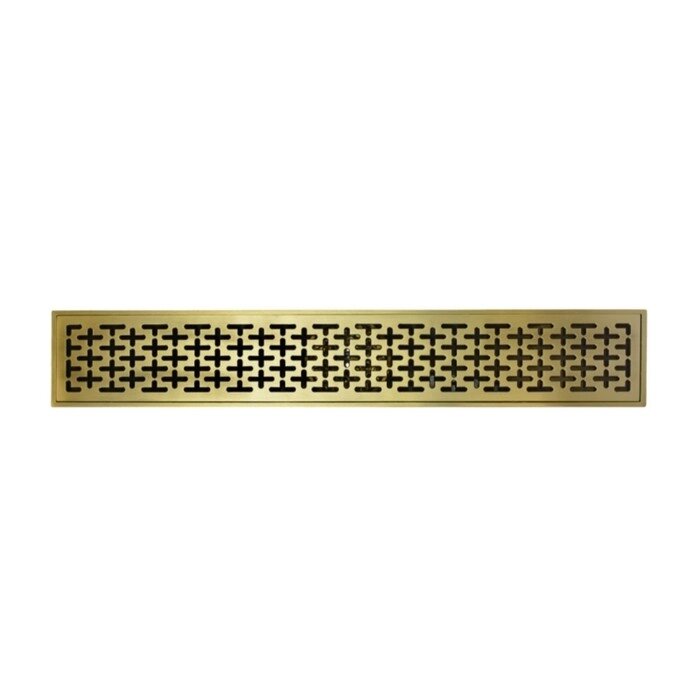 Трап Bronze de Luxe 80522BR, горизонтальный, 82х500 мм, латунь, бронза от компании Интернет-гипермаркет «MALL24» - фото 1
