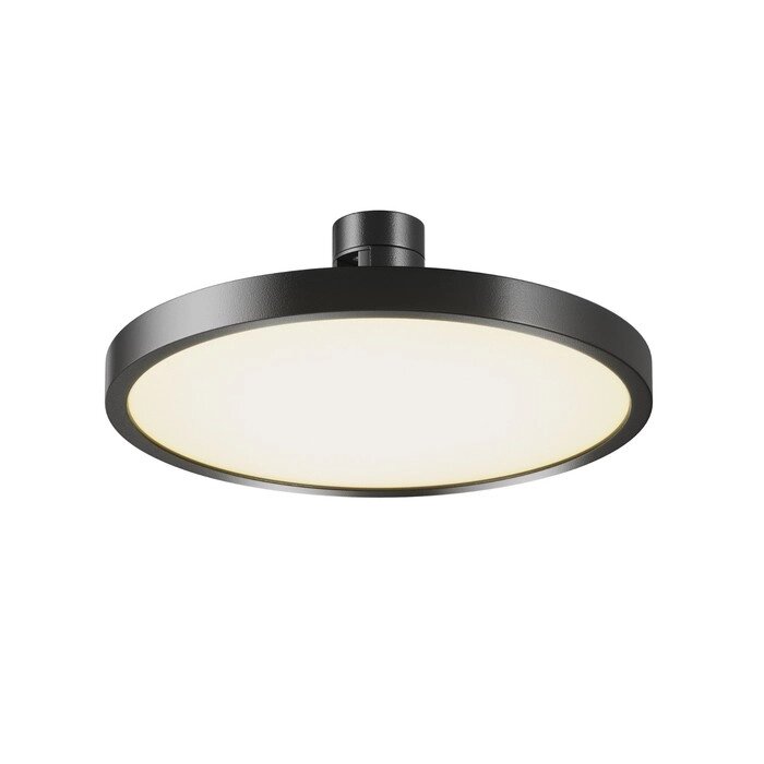 Трековый светильник Technical TR153-1-10W3K-B Plato, 168х168х54 мм, LED, 10Вт, 500Лм, 3000К, цвет чёрный от компании Интернет-гипермаркет «MALL24» - фото 1