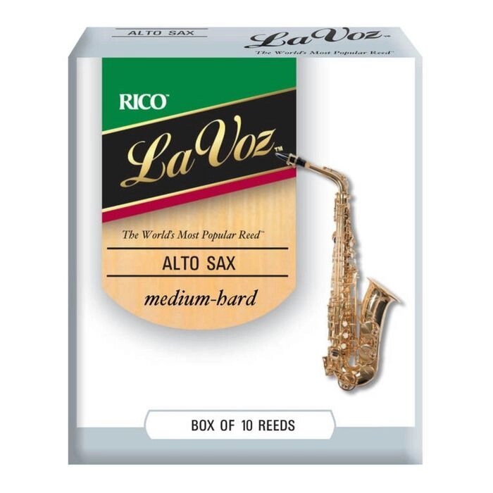 Трости для саксофона альт Rico RJC10MH La Voz (Medium-Hard), 10шт от компании Интернет-гипермаркет «MALL24» - фото 1