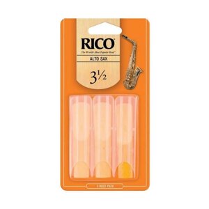 Трости Rico RJA0335 для саксофона альт, размер 3.5, 3шт