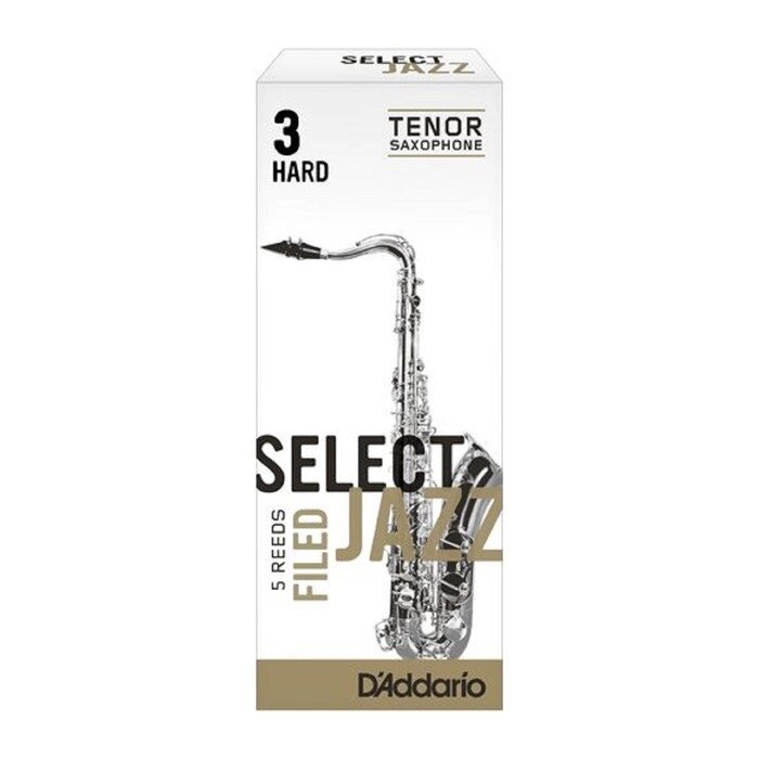 Трости Rico RSF05TSX3H Select Jazz для саксофона тенор, размер 3, жесткие (Hard), 5шт от компании Интернет-гипермаркет «MALL24» - фото 1