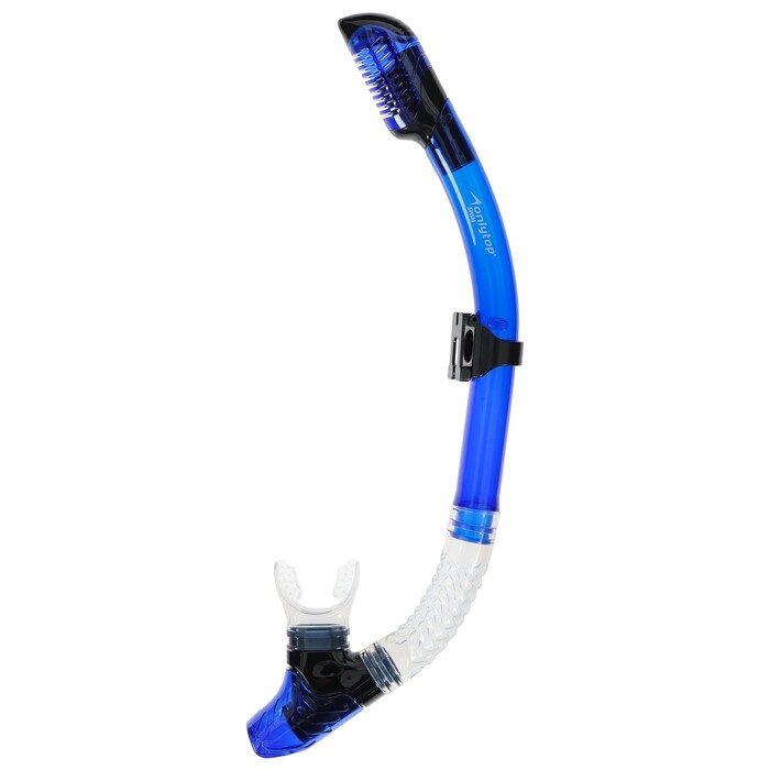 Трубка для дайвинга, для взрослых, цвет синий от компании Интернет-гипермаркет «MALL24» - фото 1